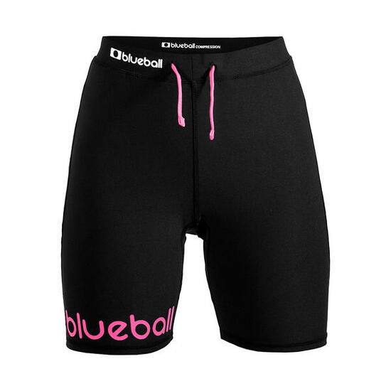 LEGGINGS DE COMPRESIÓN RUNNING POUR FEMME DE long court BlueBall EN NOIR AVEC…