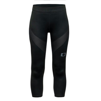 PANTALON CAPRI RUNNING DE COMPRESIÓN FEMME BlueBall EN NOIR