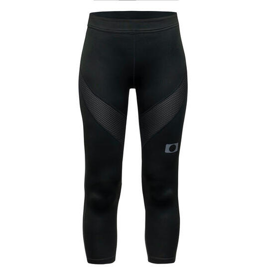 PANTALON CAPRI RUNNING DE COMPRESIÓN FEMME BlueBall EN NOIR