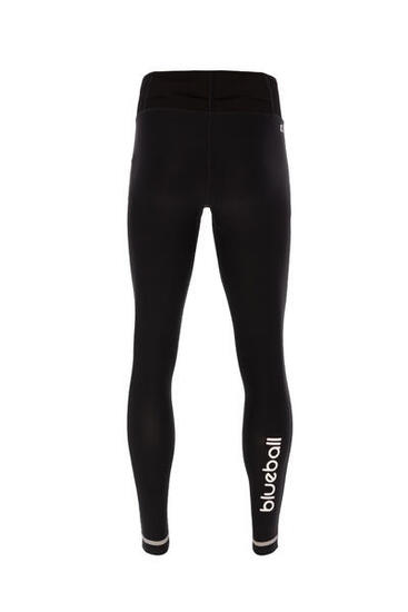 PANTALON LONG DE COMPRESSION RUNNING POUR HOMME BlueBall EN NOIR.