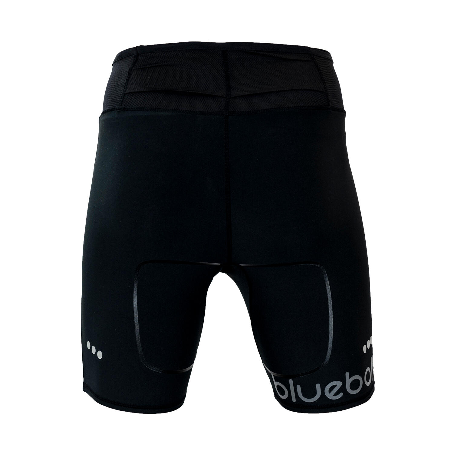 SHORT DE COMPRESSION RUNNING POUR HOMME BlueBall EN NOIR. 3/5