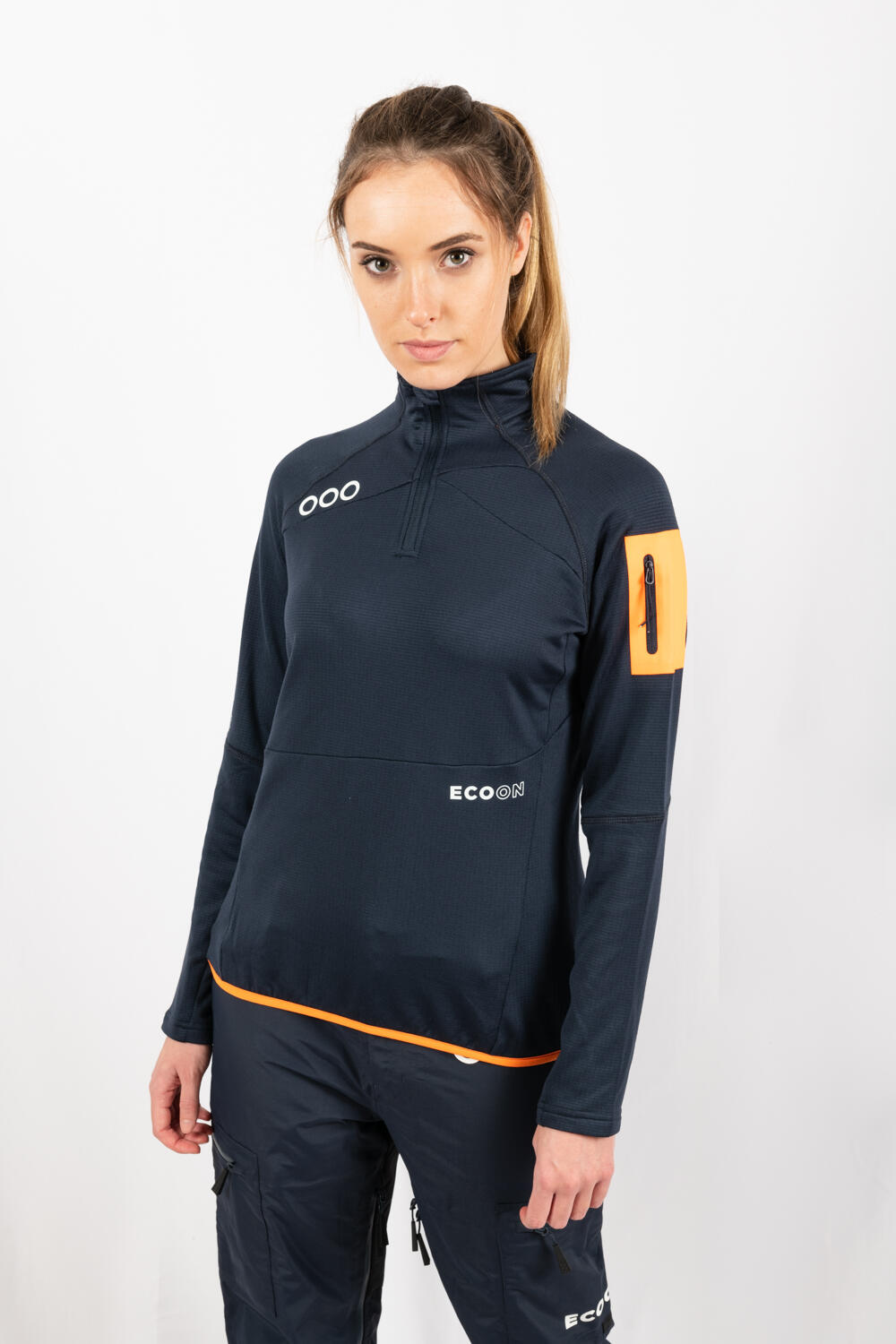 Térmica ECOActive Baselayer Femme marque ECOON - Bleu oscuro 1/7