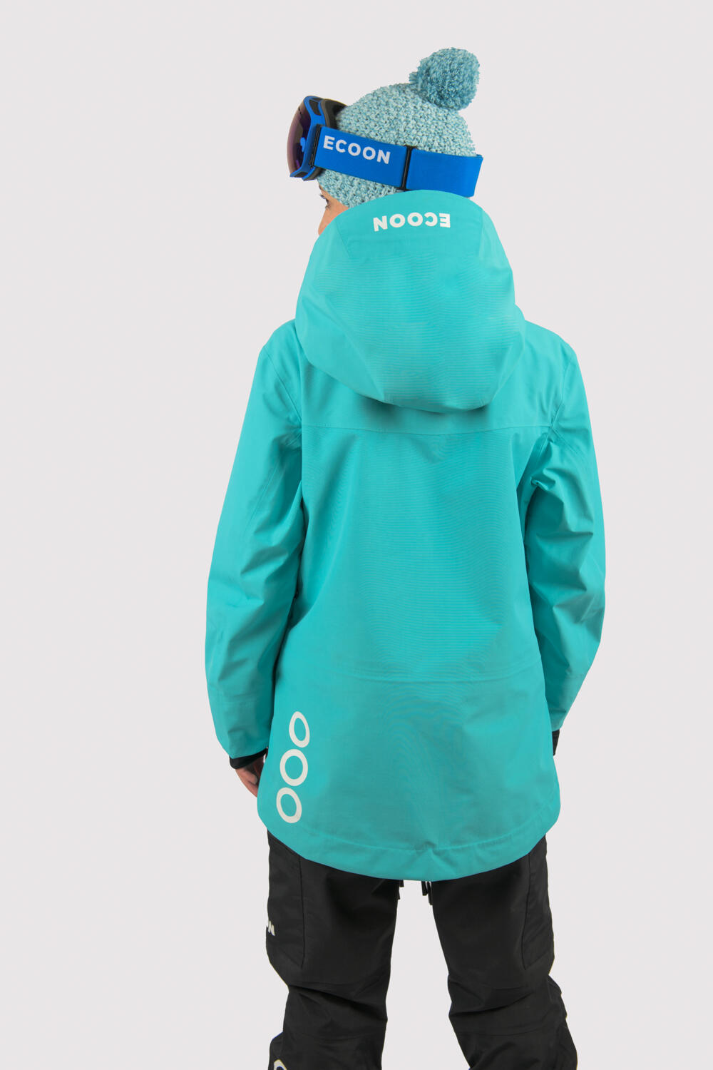 Veste ECOExplorer Jacket Femme marque ECOON - Turquoise 5/7