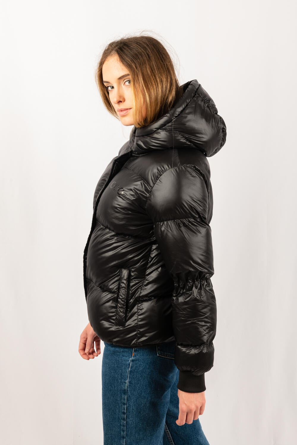 Veste Monaco Short jacket marque ECOON - Noir 7/7