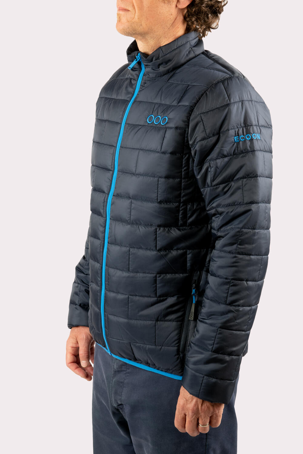 Veste ECOActive Insulated Jacket marque ECOON - Bleu 1/7
