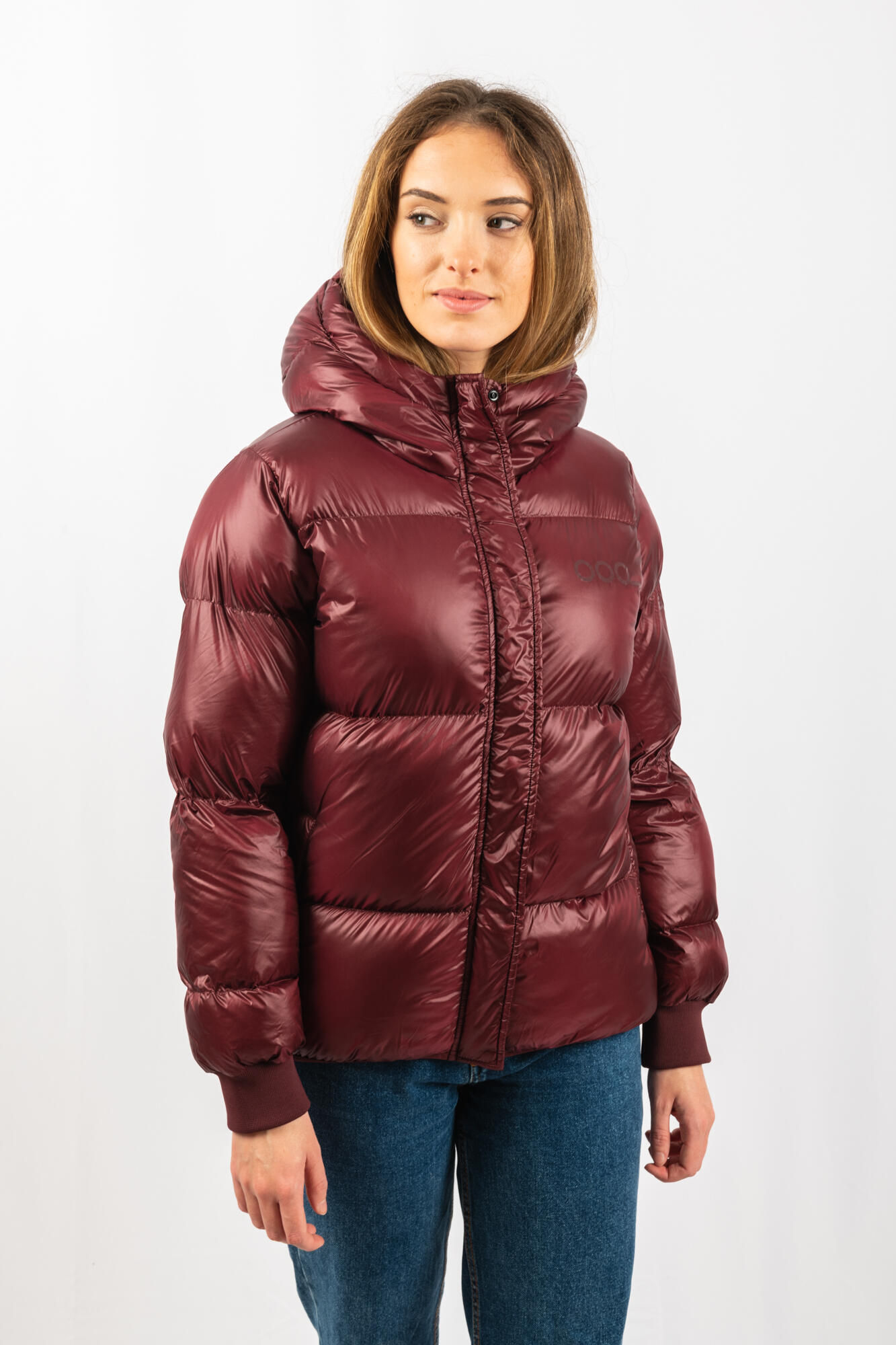 Veste Monaco Short jacket marque ECOON - granate oscuro 5/7