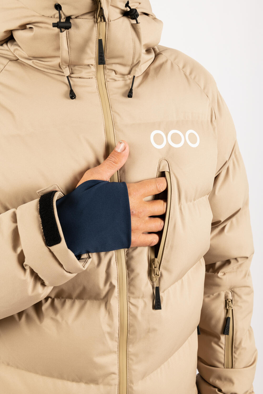 Veste ECOThermo Insulated Jacket Homme marque ECOON - Beige 3/7