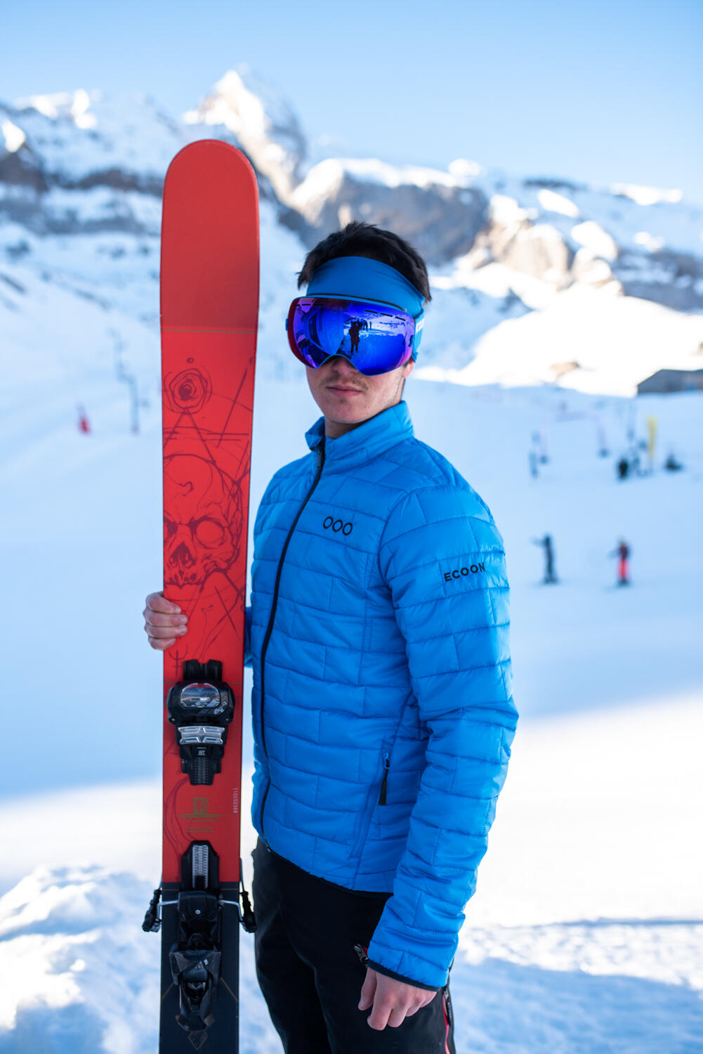 Veste ECOActive Insulated Jacket marque ECOON - Bleu claro 7/7