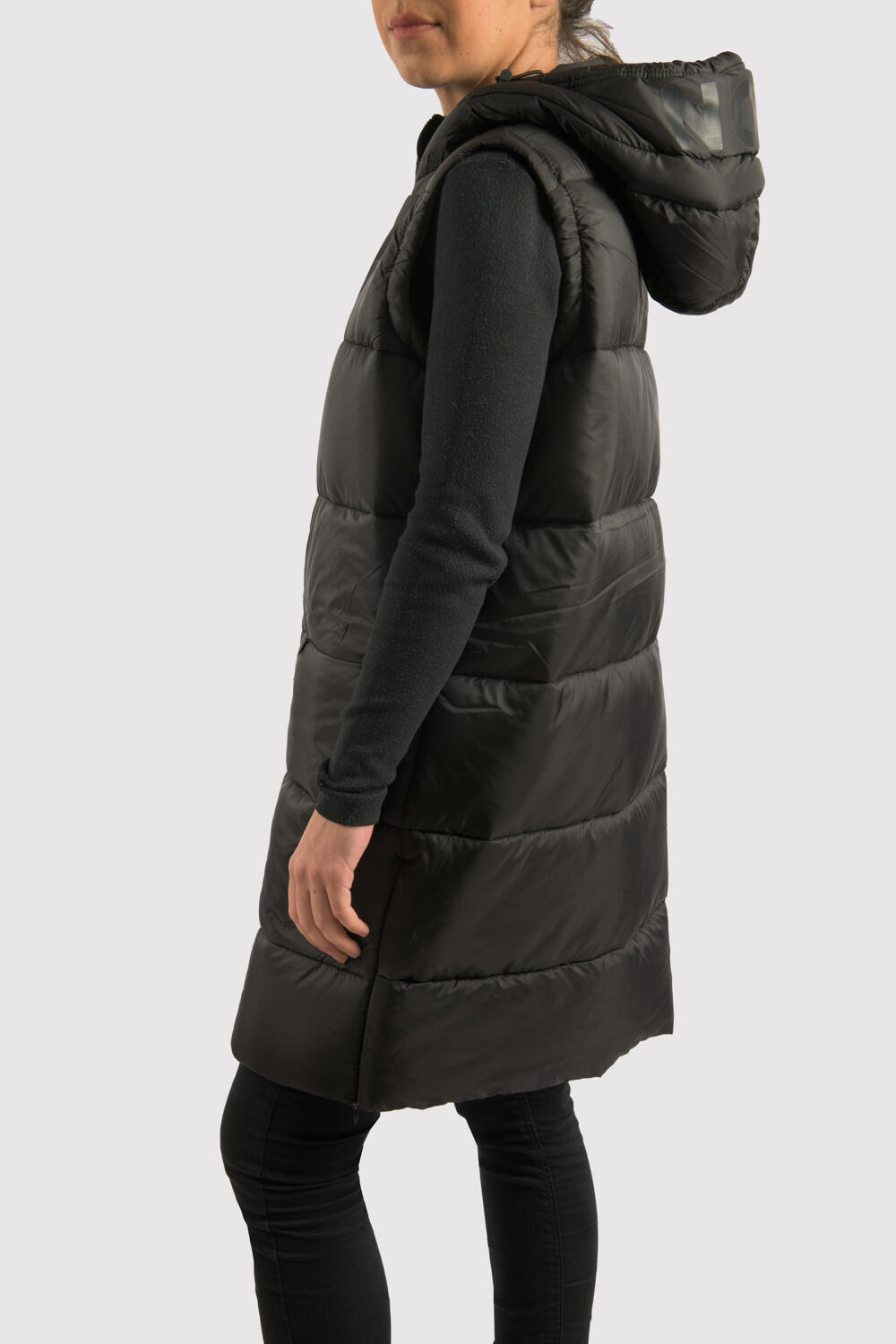 Gilet Barcelona Long Vest marque ECOON - Noir 5/7