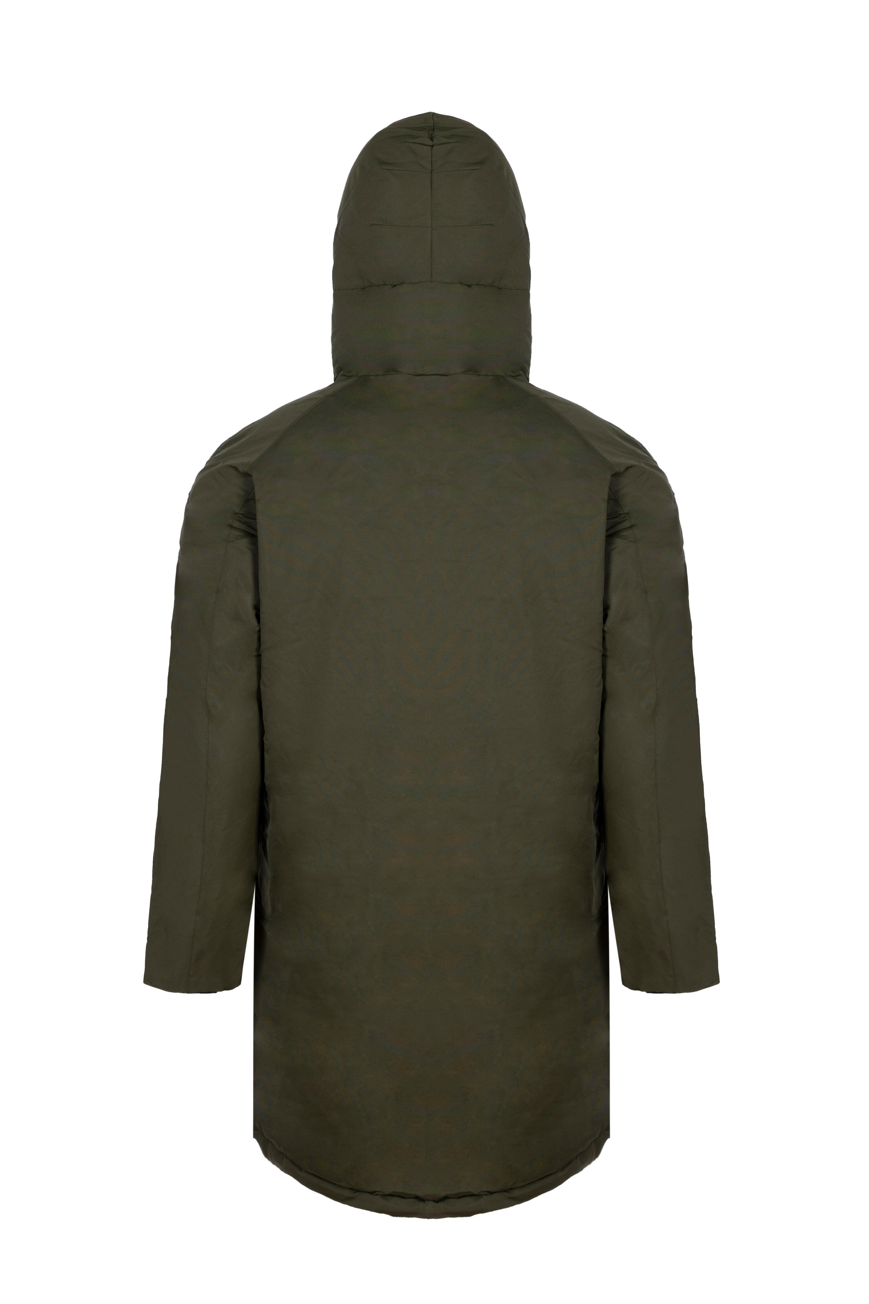 Veste San Sebastian Long Jacket marque ECOON - Kaki 3/7