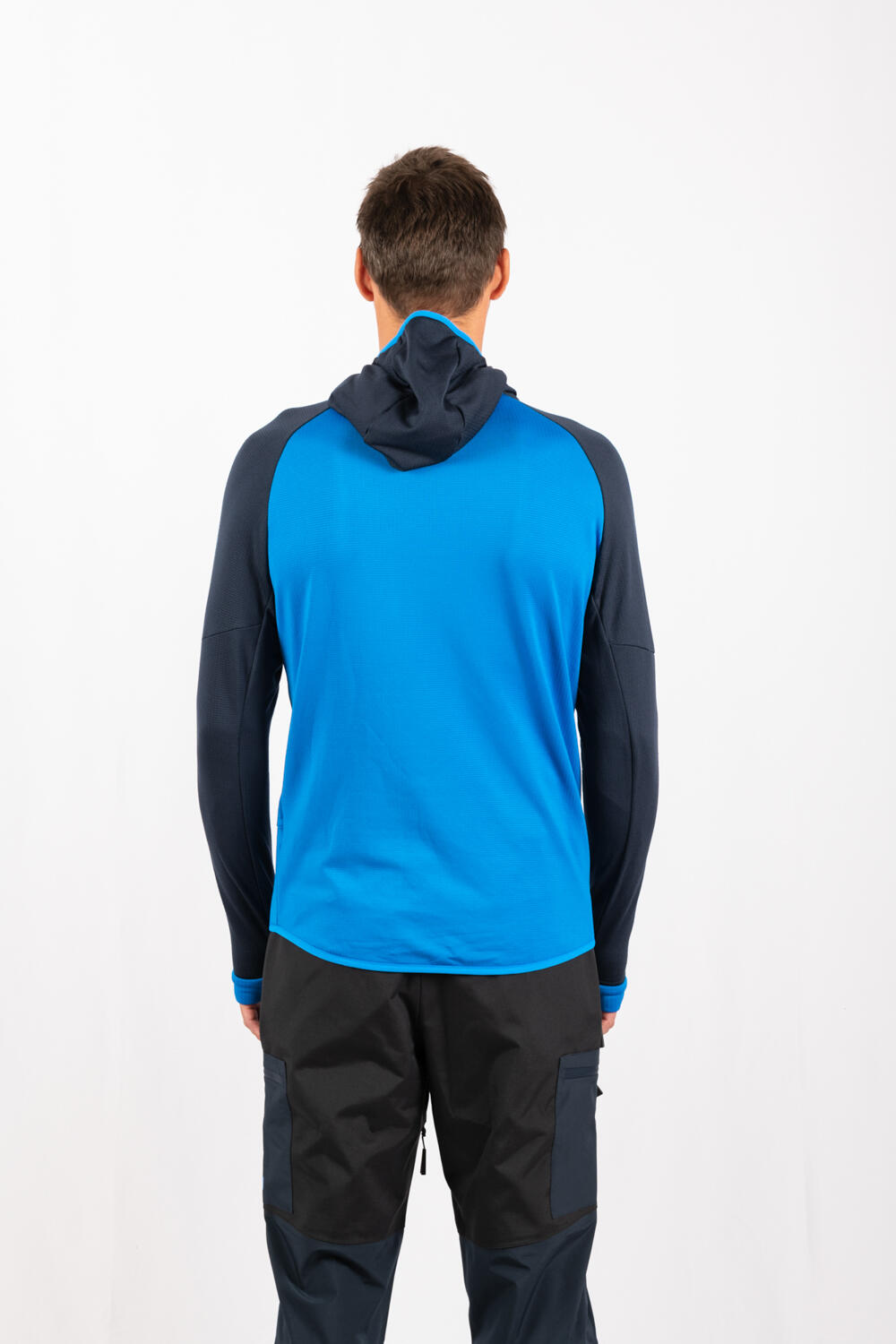 Veste ECOActive Light Insulated Jacket with cap marque ECOON - Bleu claro / A… 7/7
