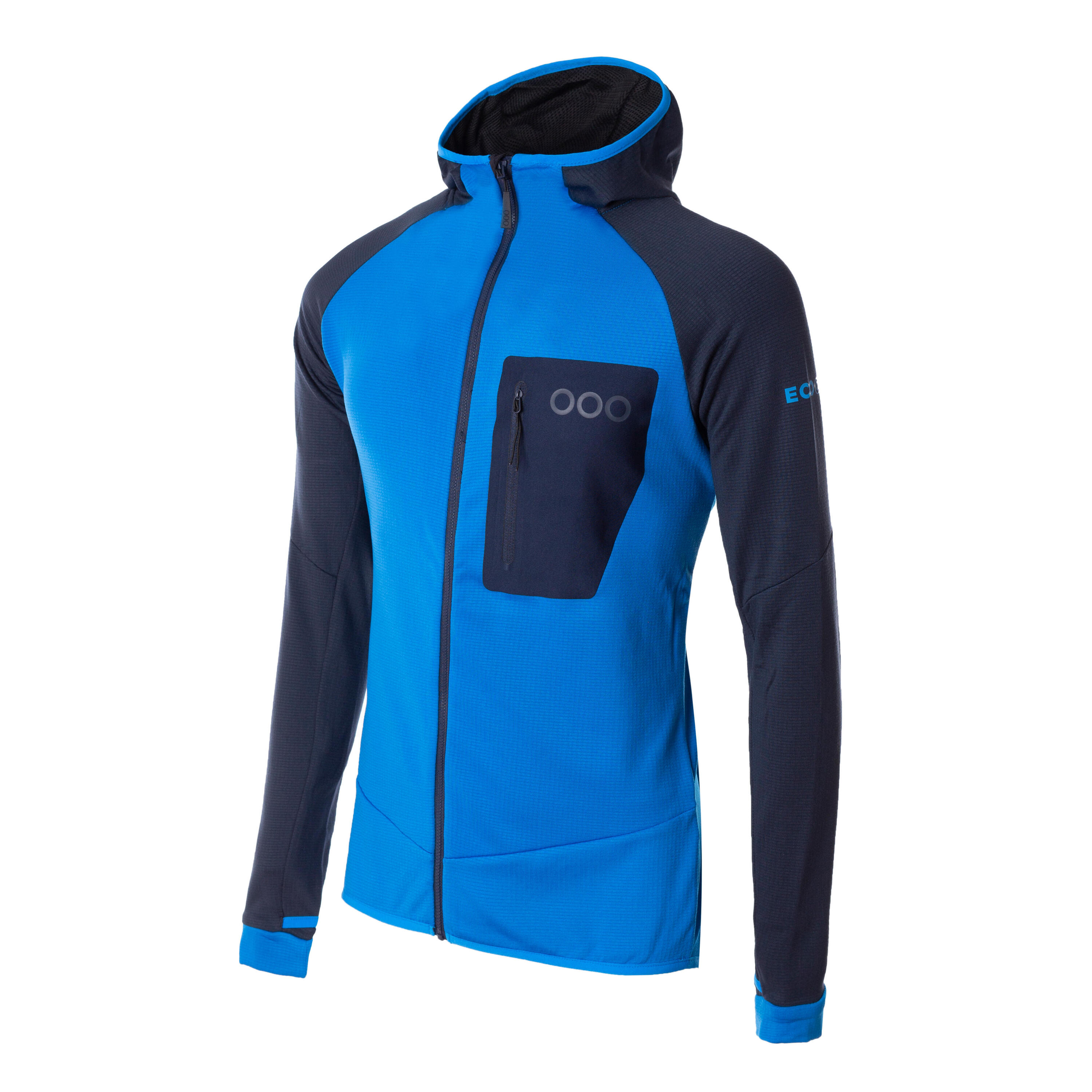 Veste ECOActive Light Insulated Jacket with cap marque ECOON - Bleu claro / A… 5/7
