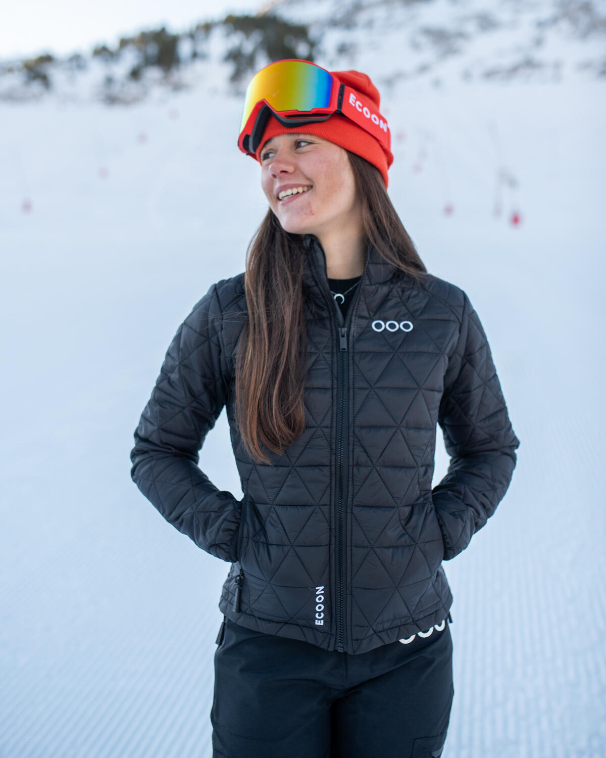 Veste ECO Active Insulated Jacket marque ECOON - Noir 7/7
