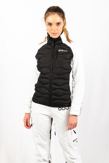 Veste ECOActive Hybrid Insulated Jacket Femme marque ECOON - Noir / Blanc