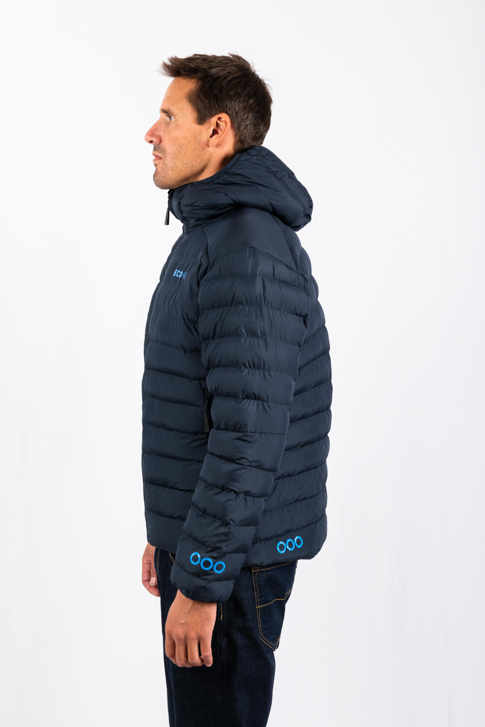 Veste ECOThermodiscover marque ECOON - Bleu 2/7