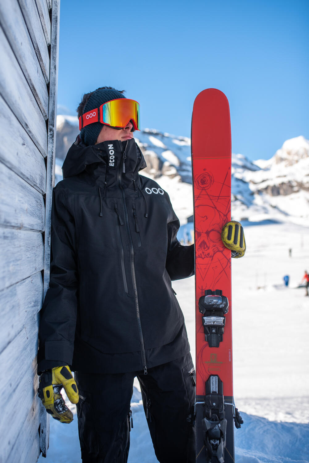 Veste ECOExplorer Jacket Homme marque ECOON - Noir 4/7