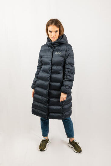 Veste Berlin Long jacket marque ECOON - Bleu