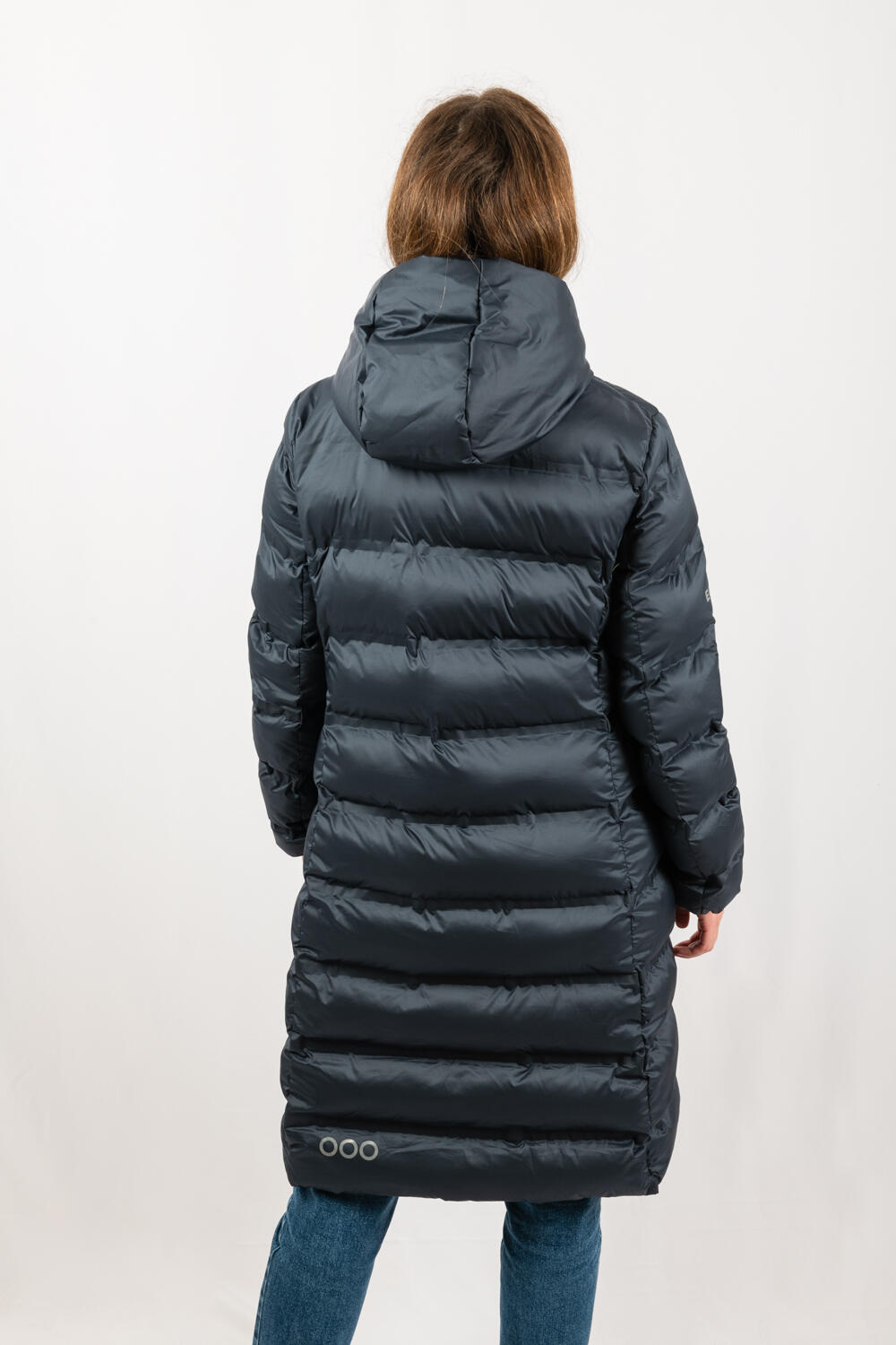 Chaqueta Berlin Long jacket marca ECOON - Azul 7/7