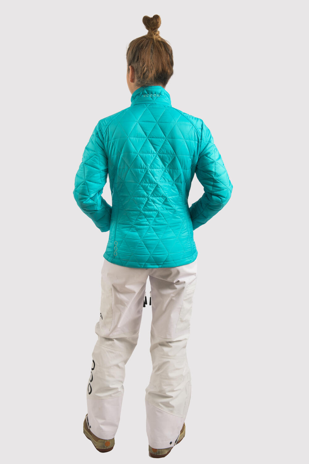 Veste ECO Active Insulated Jacket marque ECOON - Turquoise 5/7