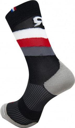 Rafa'l Stripes Socks Black / White / Red 2/3