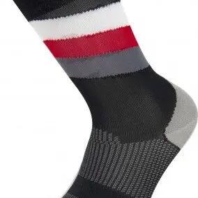 Rafa'l Stripes Socks Black / White / Red