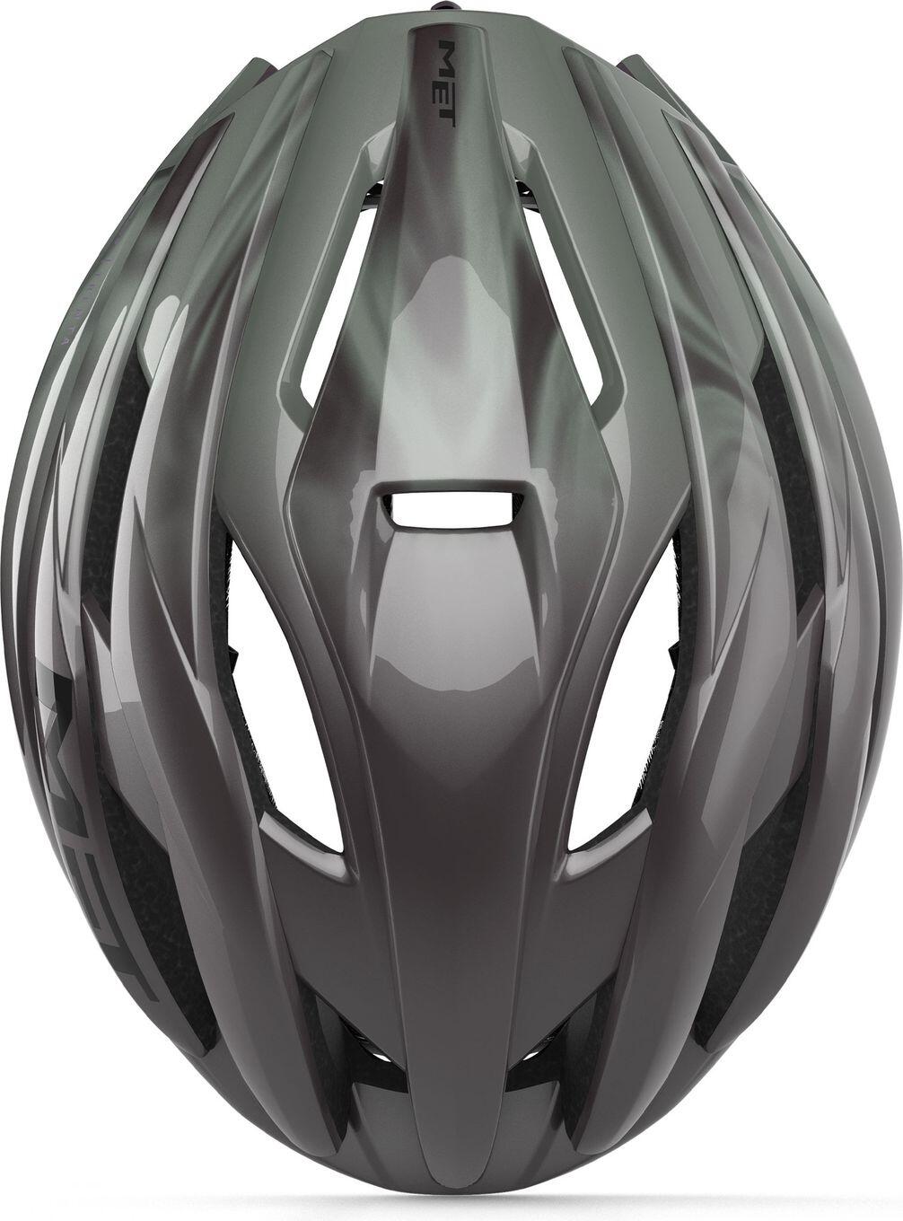 MET Trenta Mips Casco da strada Grigio/Nero 3/5
