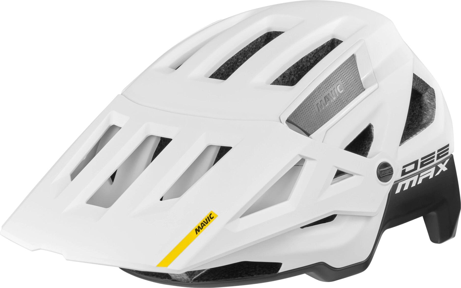 Casque Mavic Deemax Mips Blanc/Noir 3/4