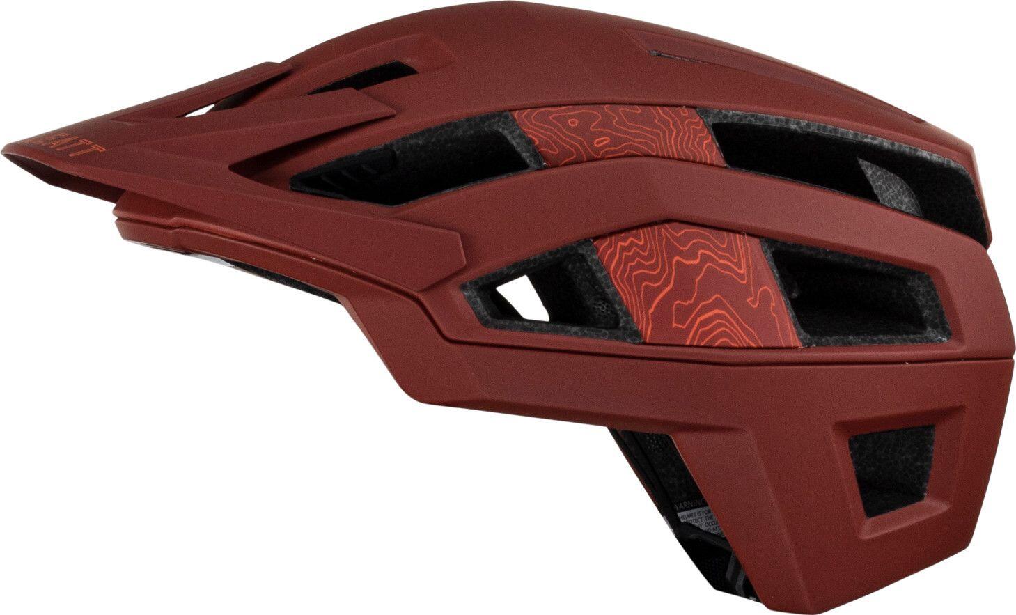 Casque VTT Leatt Trail 3.0 Lava Rouge 3/7