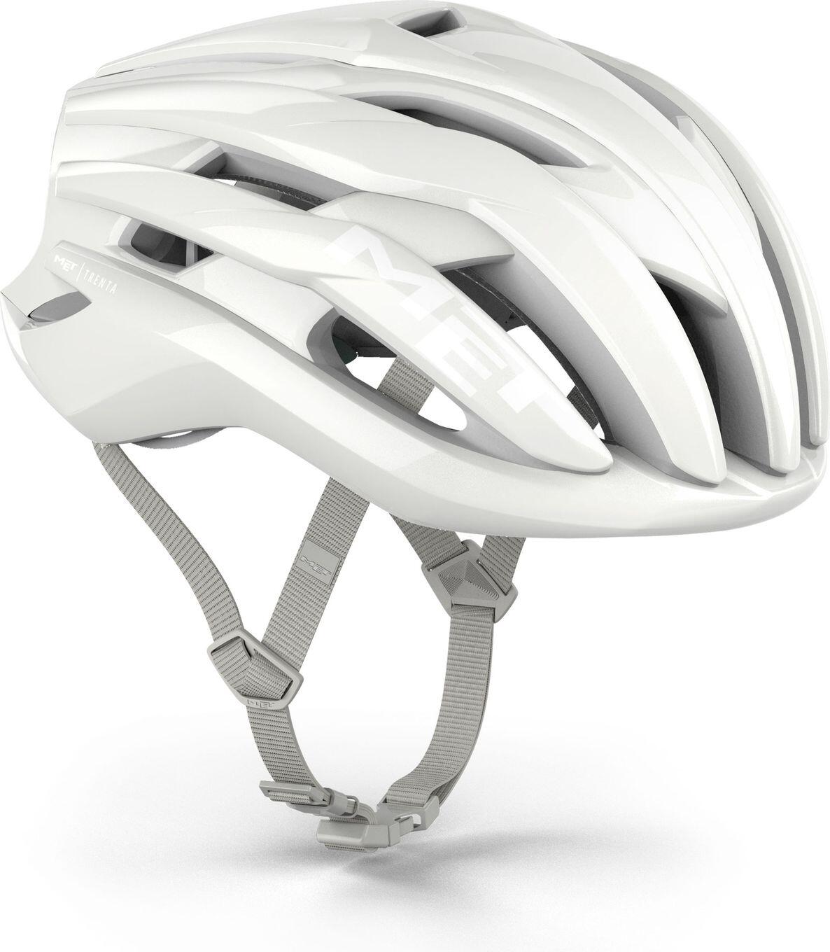 MET Trenta Mips Casco da strada Bianco 4/5