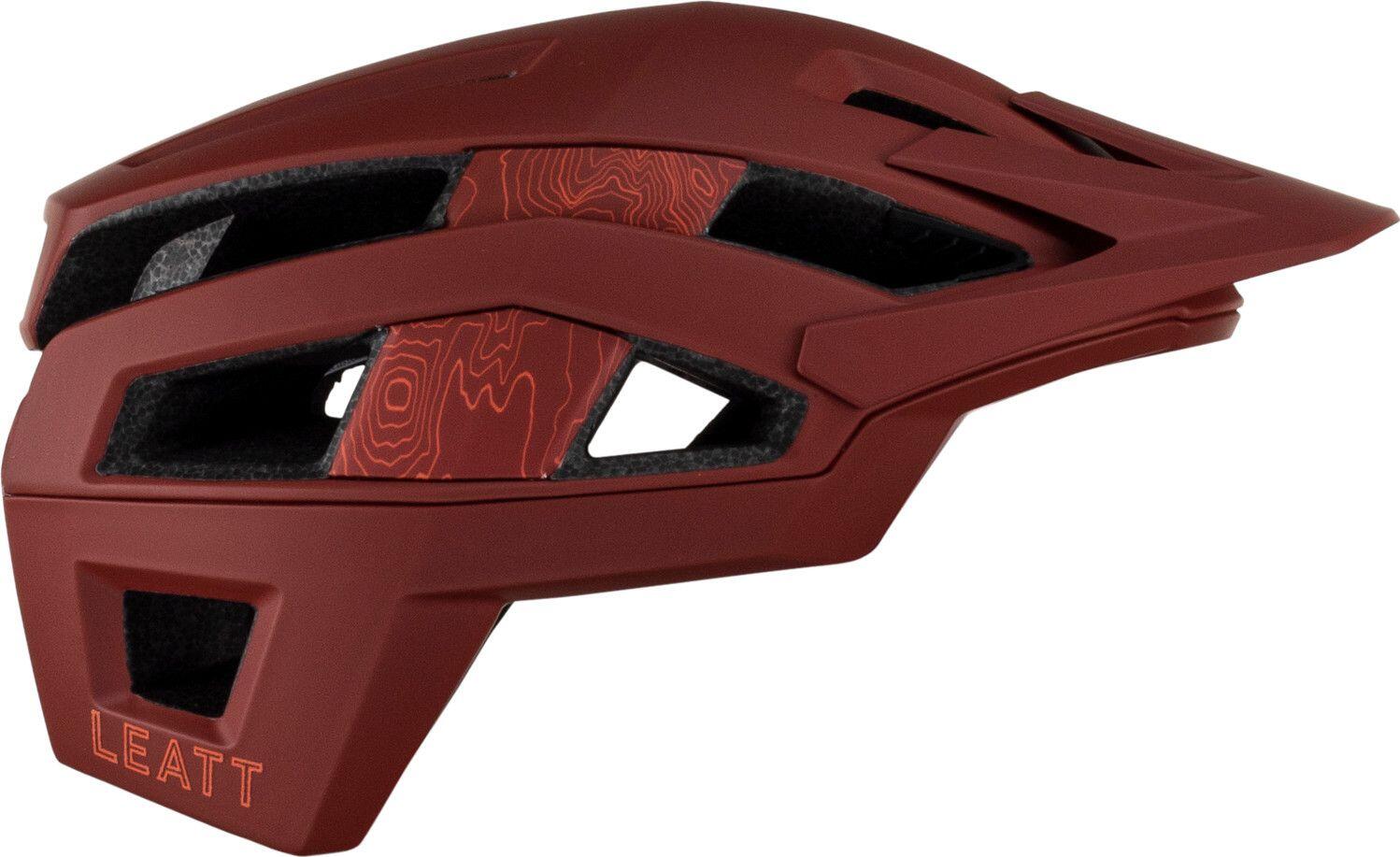 Casque VTT Leatt Trail 3.0 Lava Rouge 4/7