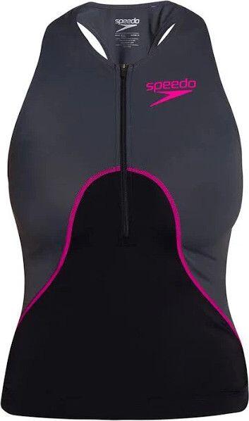 Débardeur Femme Speedo Singlet Proton Noir Rose 1/5