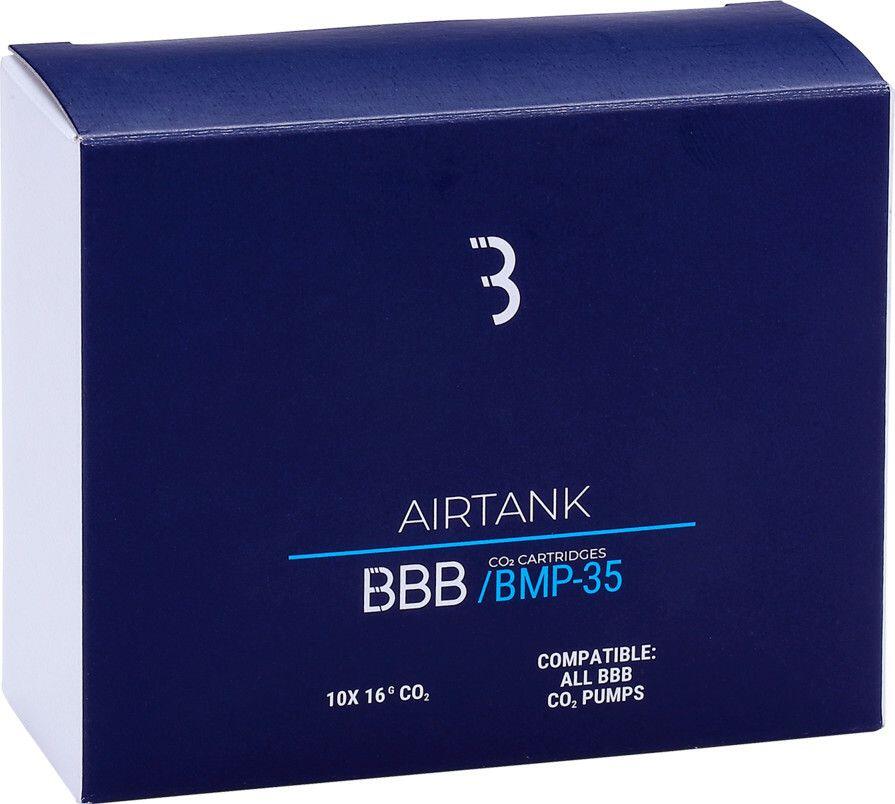 Cartouche CO2 BBB Cycling AirTanks (x10) 2/3