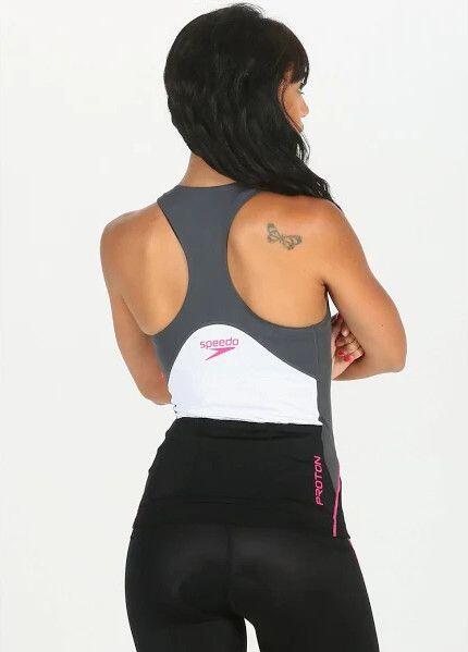 Débardeur Femme Speedo Singlet Proton Noir Rose 4/5