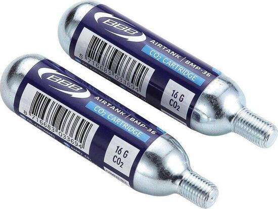 Cartouche CO2 BBB Cycling AirTanks (x10)