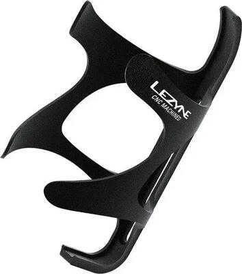 Lezyne-bidonhouder van zwart cnc-gefreesd aluminium