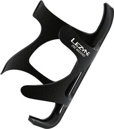 Lezyne-Flaschenhalter aus schwarzem CNC-gefrästem Aluminium