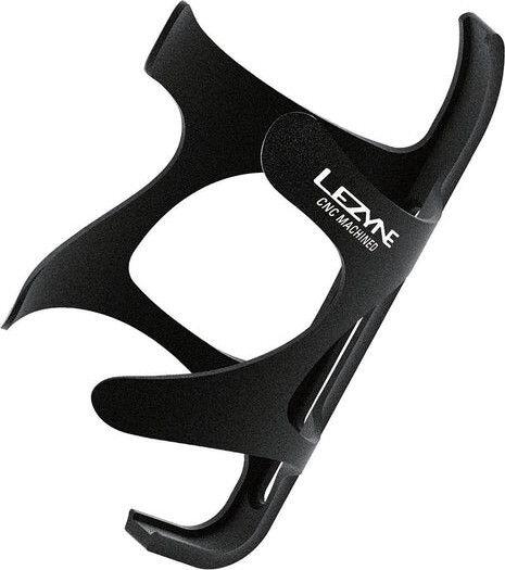 Lezyne-Flaschenhalter aus schwarzem CNC-gefrästem Aluminium