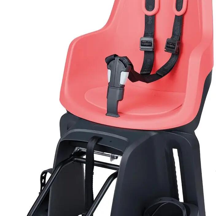 Bobike One Maxi 1P & E-BD Carrier or Frame Mount Pink Fierce Flamingo