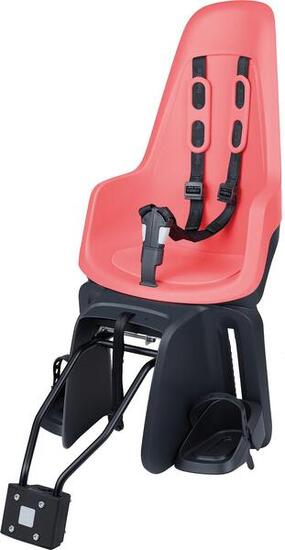 Porte-bébé Bobike One Maxi 1P & E-BD (Fixation Cadre ou Porte-Bagages) Rose Fier