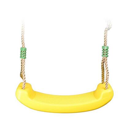 Balançoire plastique jaune pour portique 2 m - 2,5 m Trigano