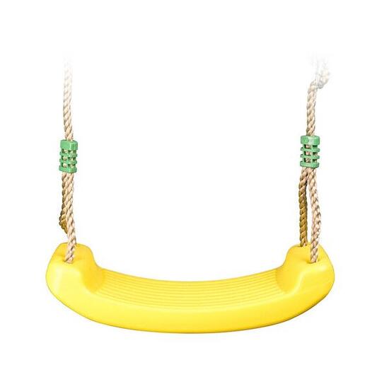 Balançoire plastique jaune pour portique 2 m - 2,5 m Trigano