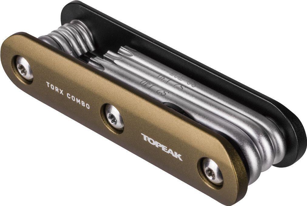 Multi Outils Topeak Torx Combo Noir / Or (9 Fonctions) 2/7