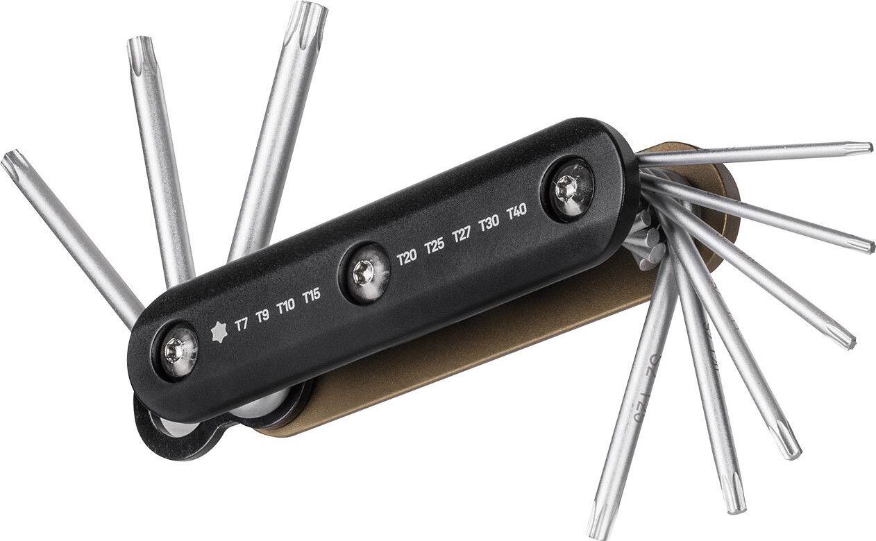 Multi Outils Topeak Torx Combo Noir / Or (9 Fonctions) 1/7