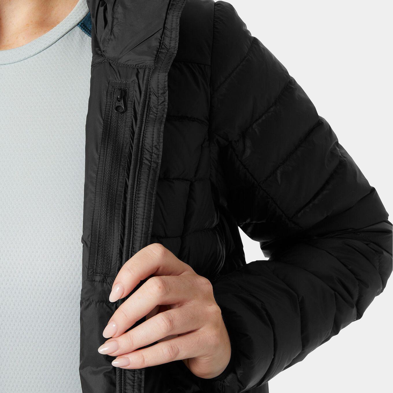 Piumino Helly Hansen Verglas Hooded 2.0 Donna Nero 4/7