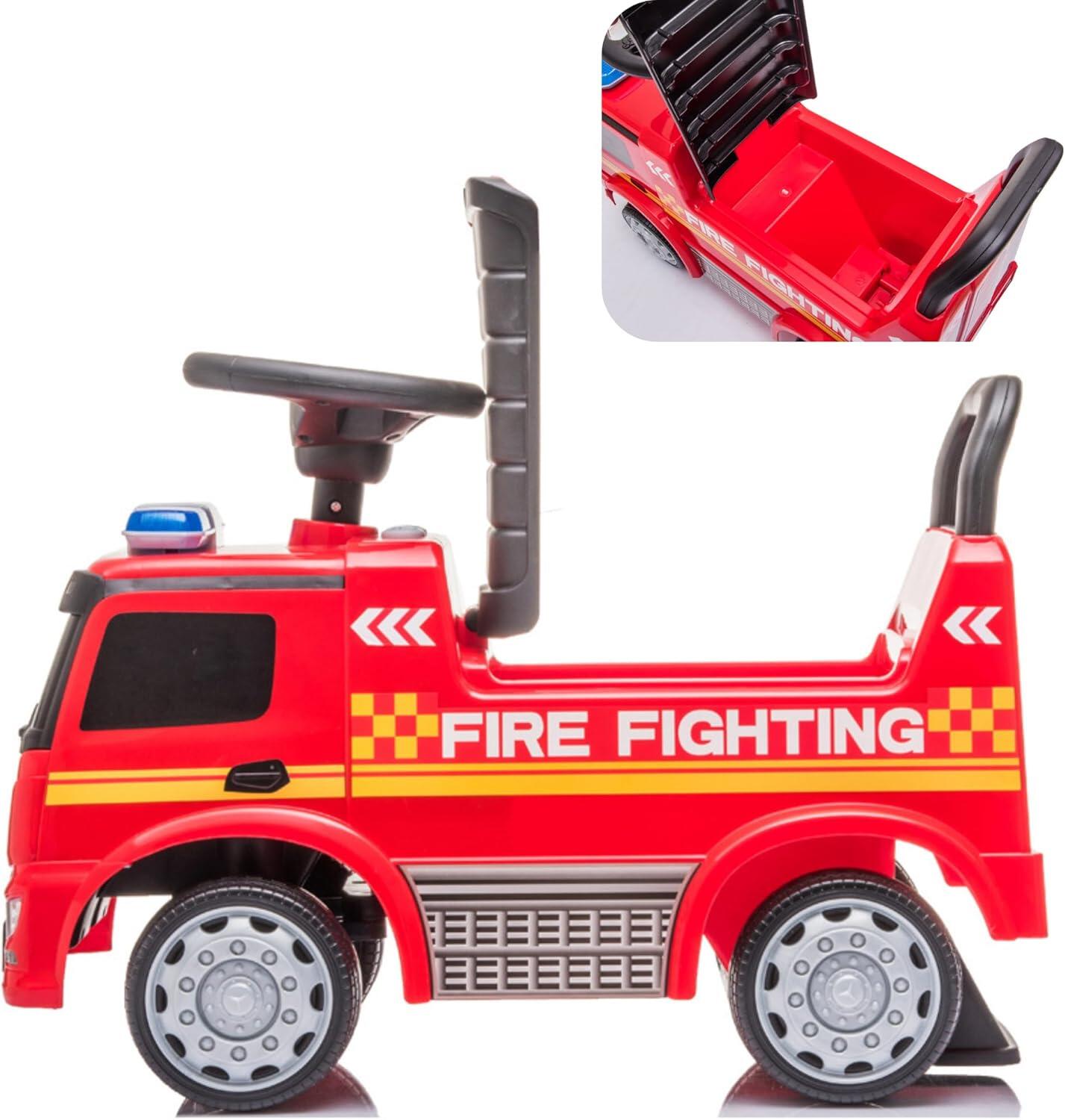 Correpasillos Camión de BomberosMercedes-Benz | con Volante 7/7