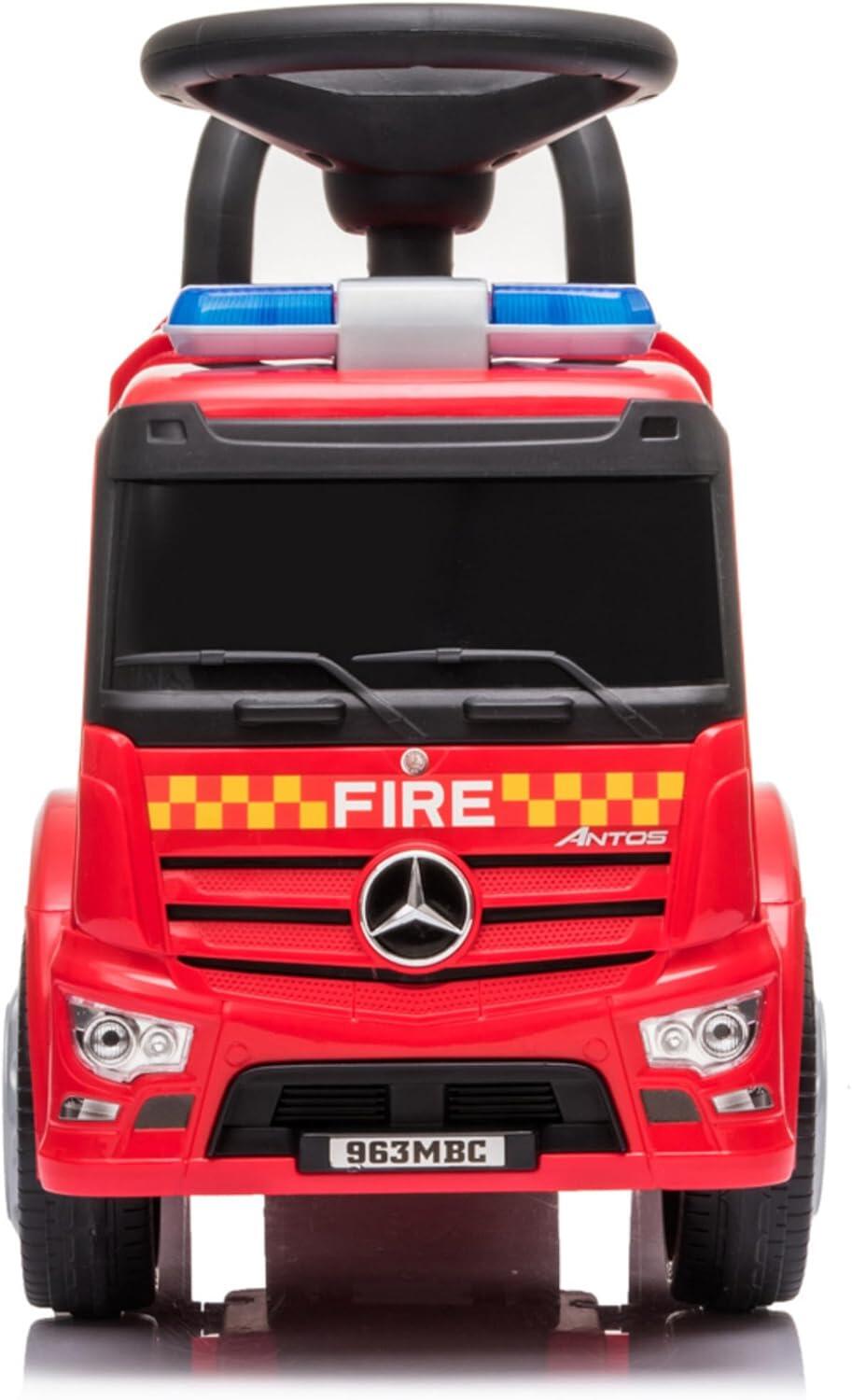 Correpasillos Camión de BomberosMercedes-Benz | con Volante 4/7