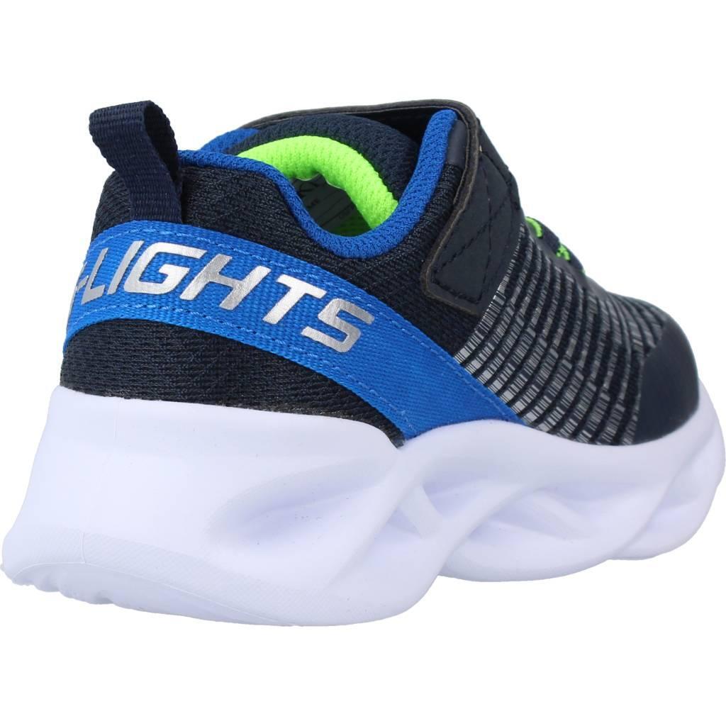 Buty SKECHERS TWISTY BRIGHTS Niebieski 3/5