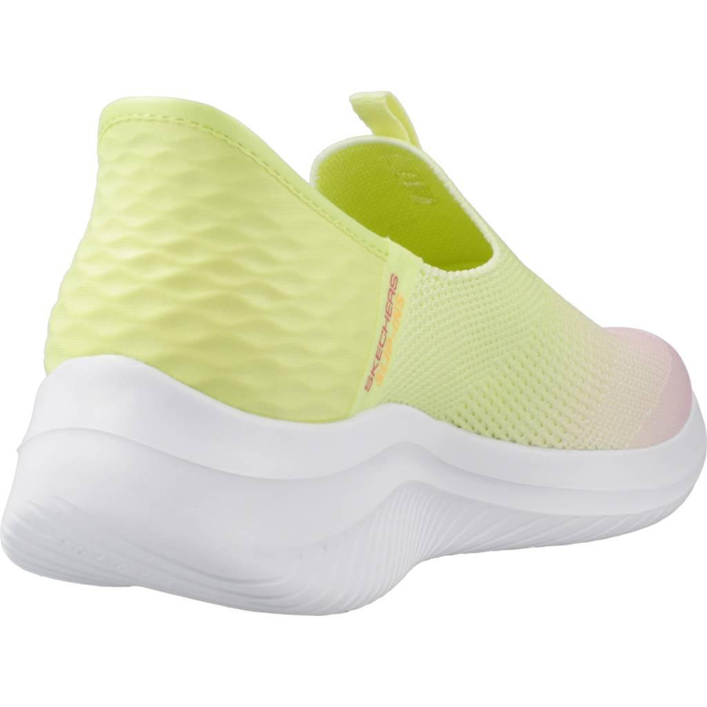 Sneakers Skechers Modell Slip Ins: Ultra Flex 3.0 Farbe Gelb 3/5