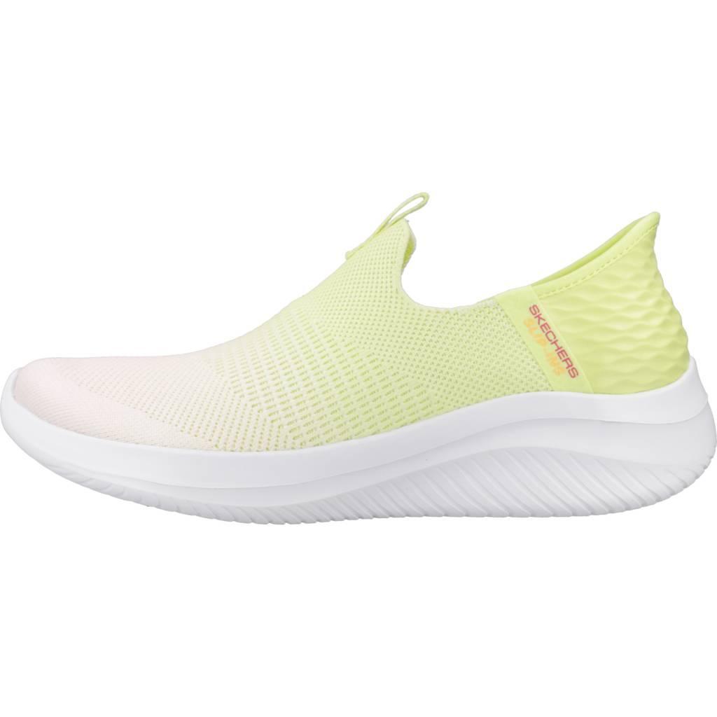 Sneakers Skechers Modell Slip Ins: Ultra Flex 3.0 Farbe Gelb 2/5