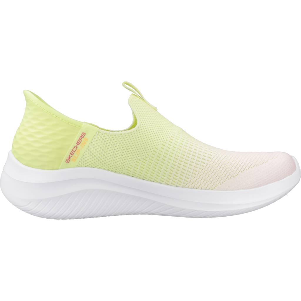Sneakers Skechers Modell Slip Ins: Ultra Flex 3.0 Farbe Gelb 4/5